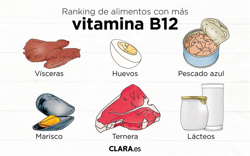 alimentos vitamina b12