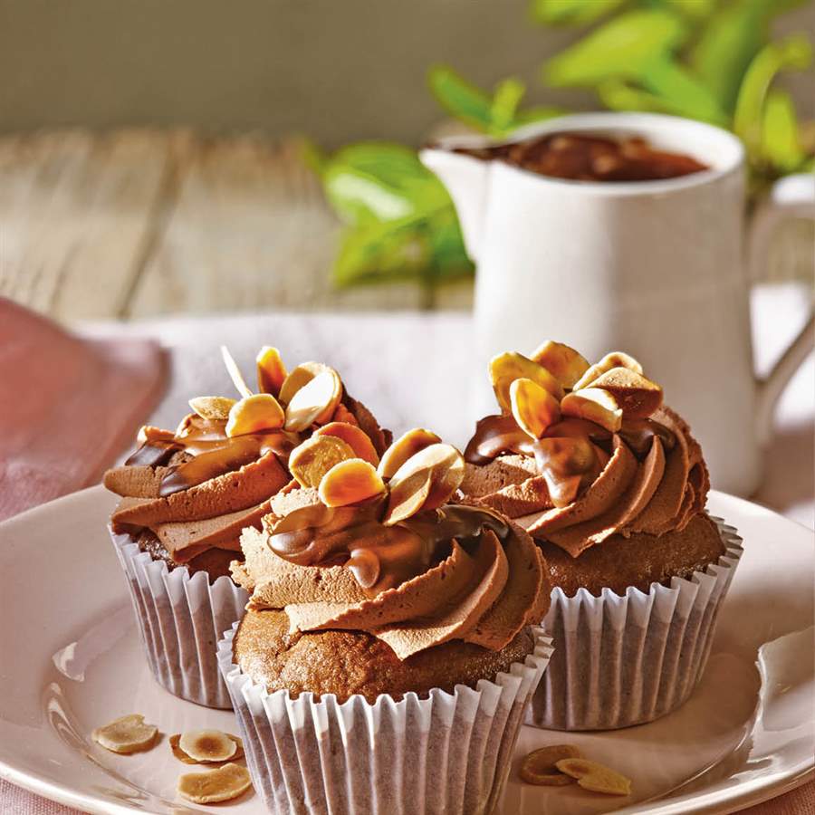 Cupcakes de chocolate súper fáciles