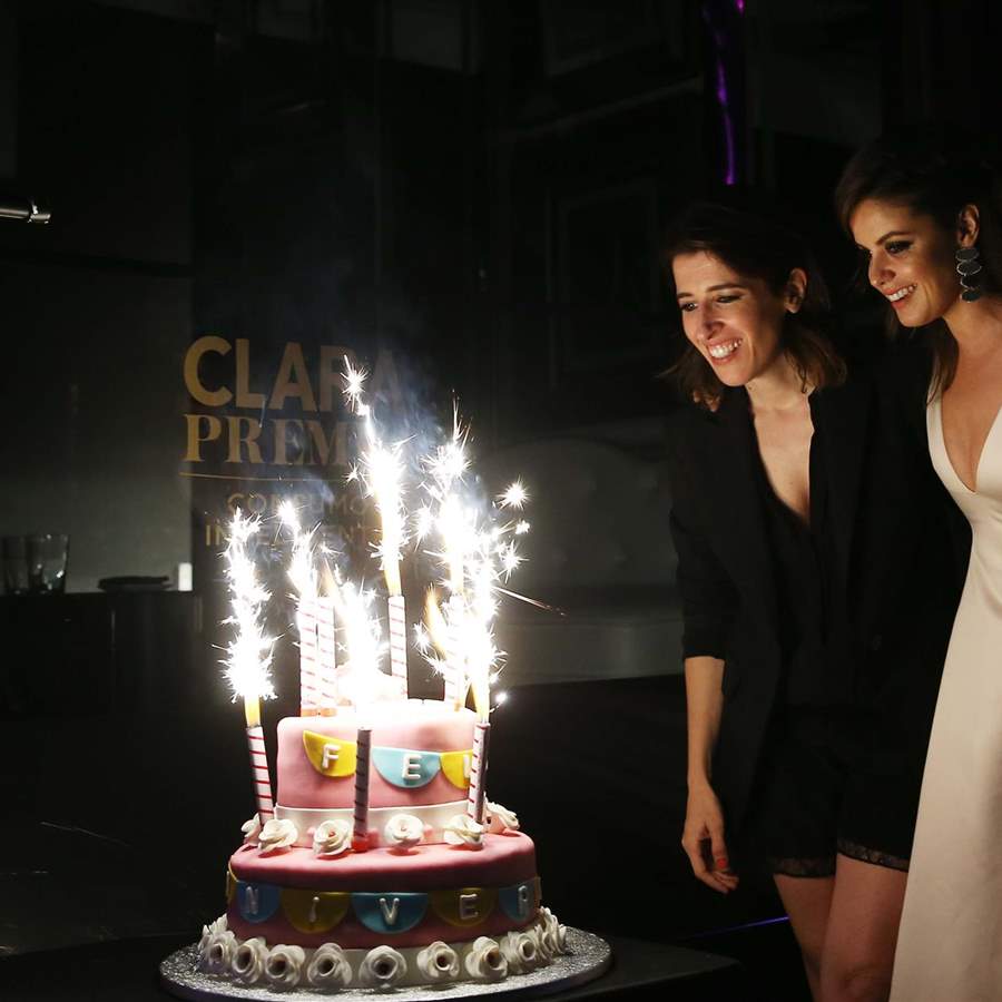 Así fue la fiesta del 25 aniversario de Clara