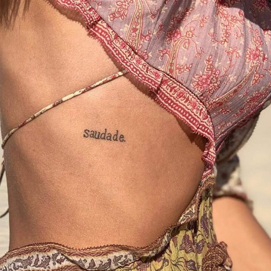 Saudade: qué significa el tatuaje de Sara Carbonero que se ha hecho viral