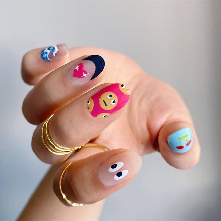 Súper tendencia: "Indie nails", la manicura más divertida para tus uñas