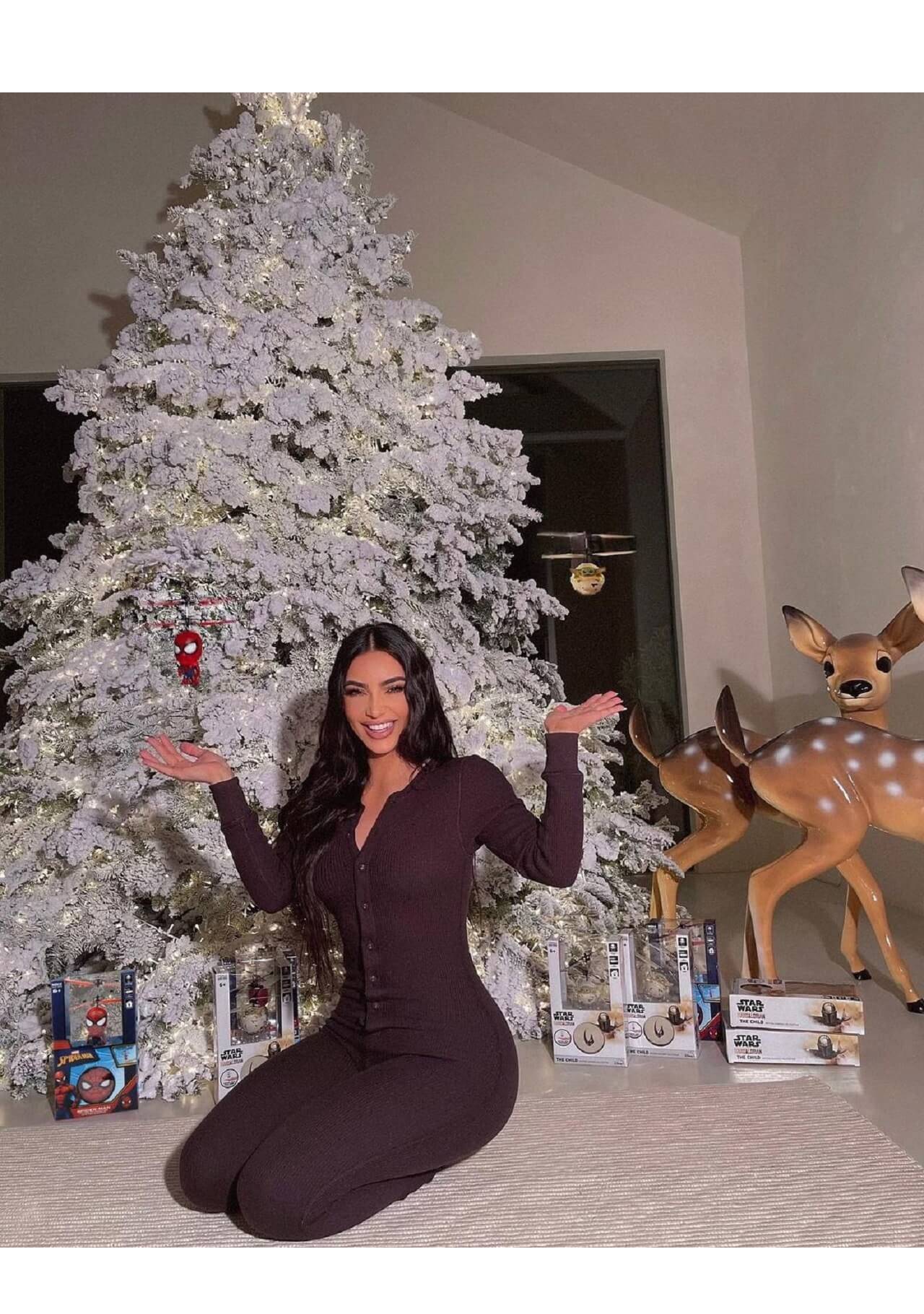 Navidad en Hollywood Kim Kardashian