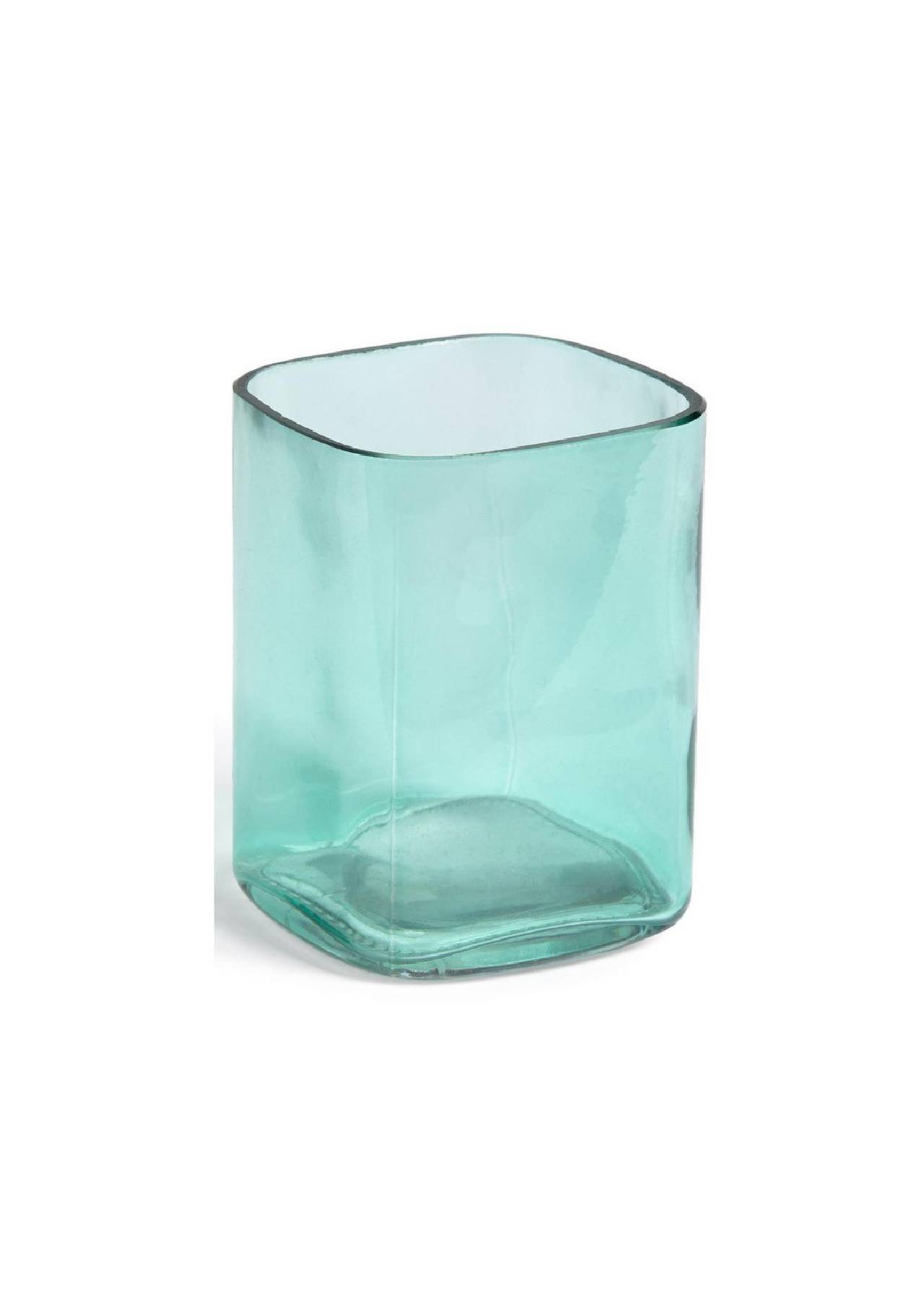 Vaso cuadrado de vidrio de Primark Home
