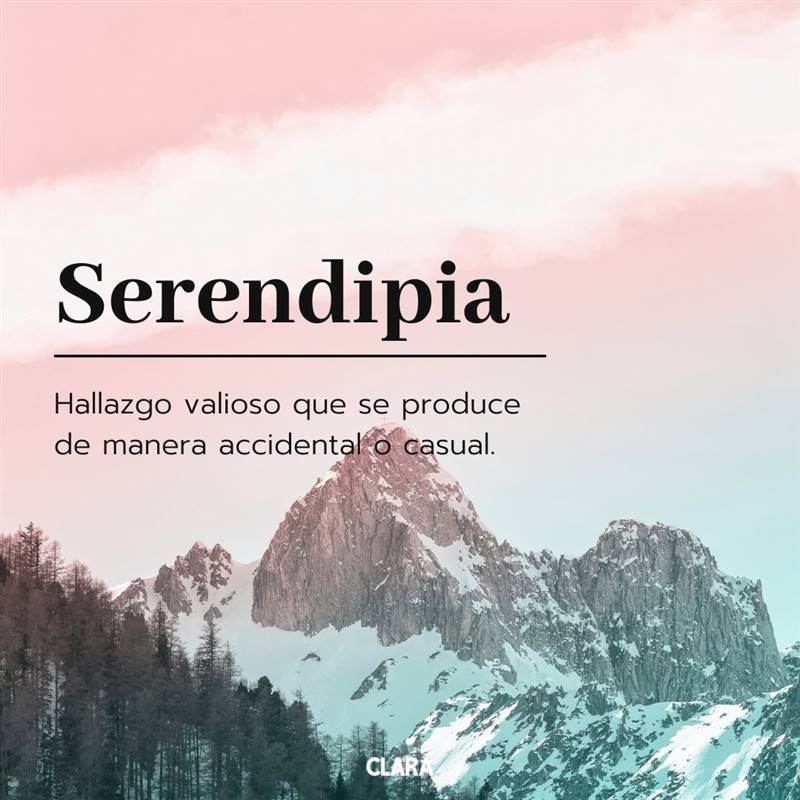 palabras bonitas español serendipia