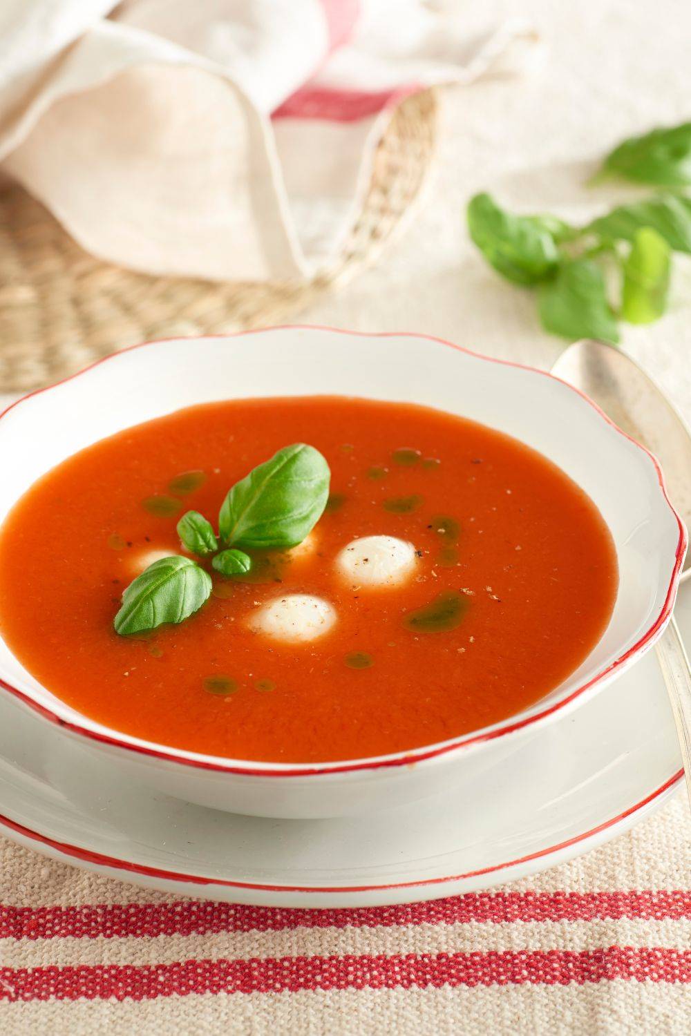 Sopa picante de tomate