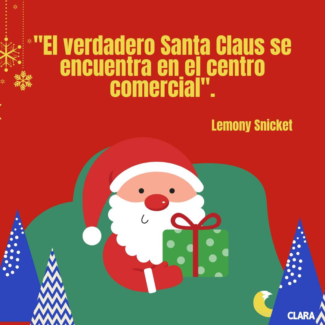 Felicitacion de navidad de Lemony Snicket