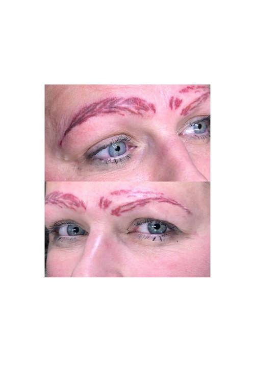 10 fotos de microblading mal hecho: las chapuzas más increíbles vistas ...