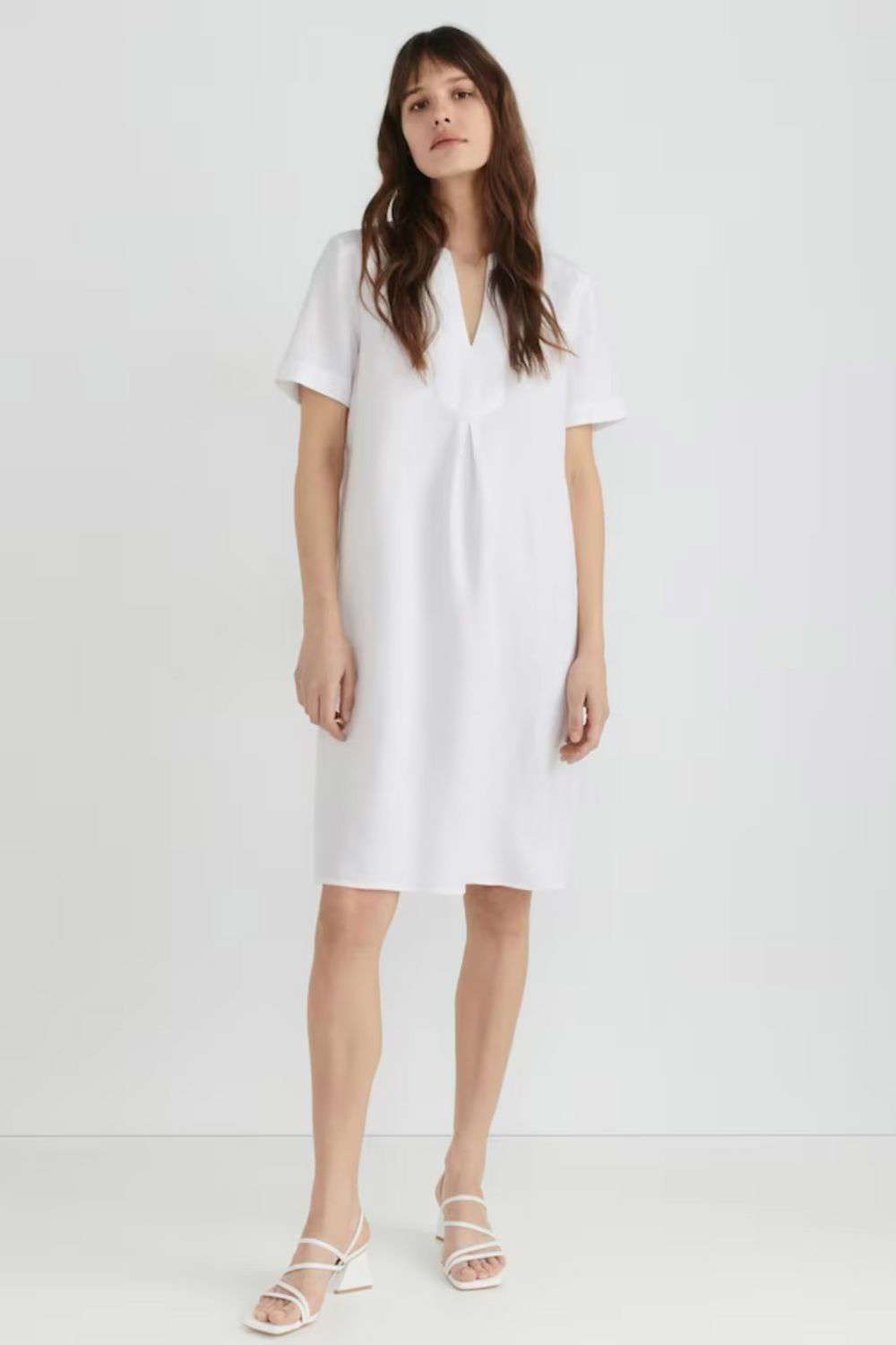 vestido holgado blanco 3
