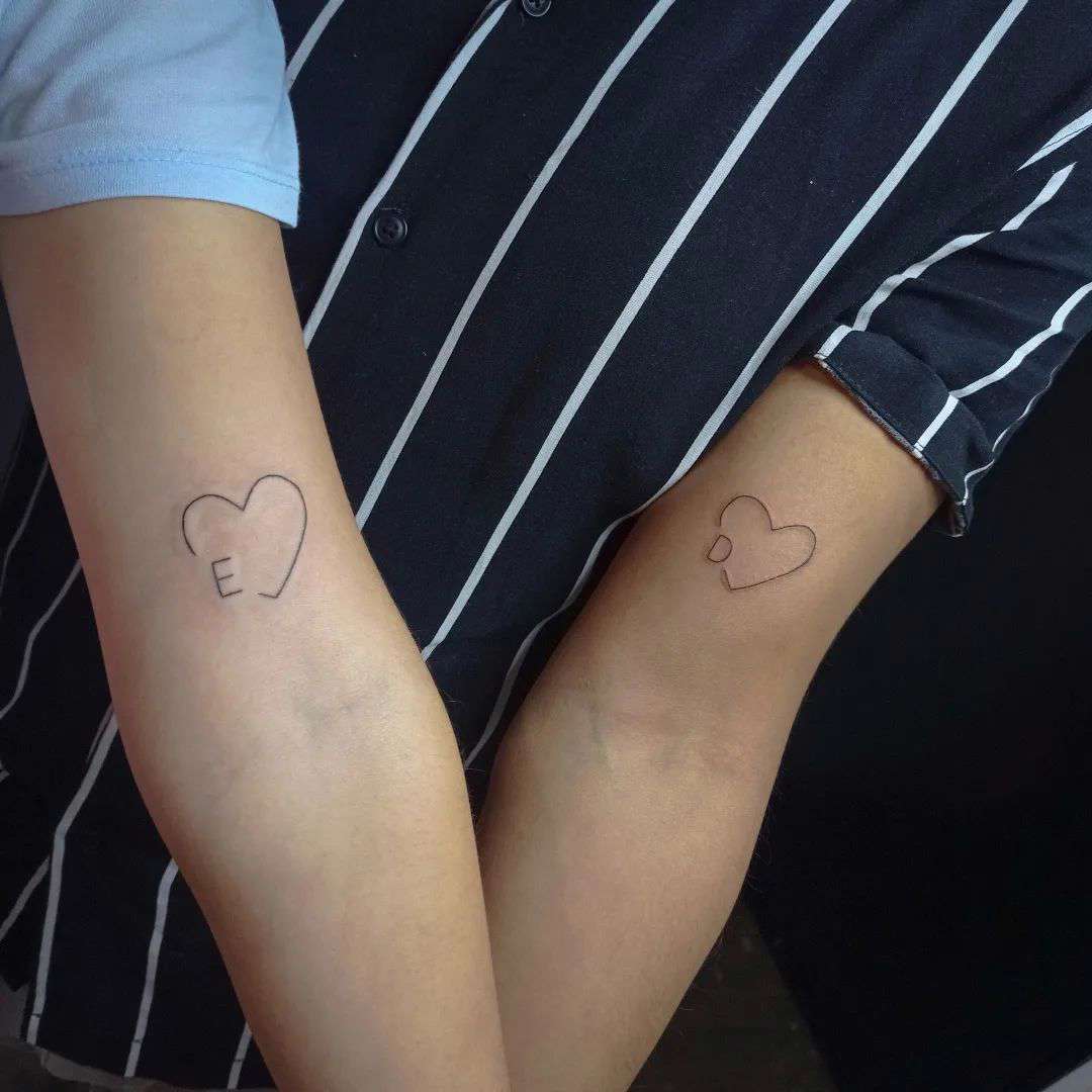 Tatuajes para pareja discretos