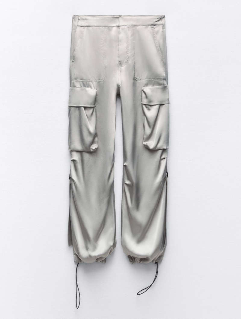 Pantalones metalizados