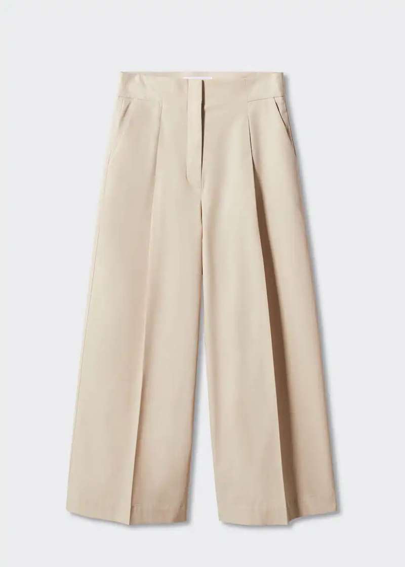 10 pantalones beige elegantes de Zara, Mango y H&M para vestir con lujo  silencioso en otoño