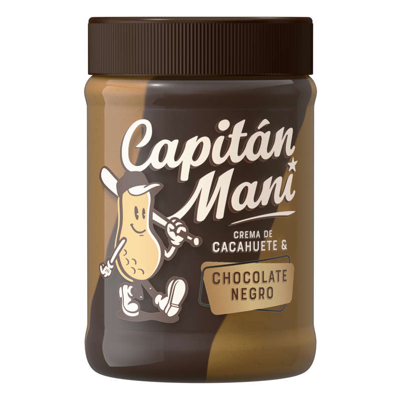 Capitán Maní: crema de cacahuete y chocolate negro