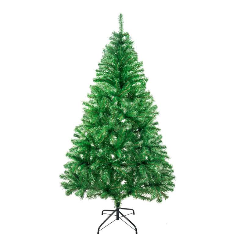 Árbol de Navidad verde y con brillo de Leroy Merlin