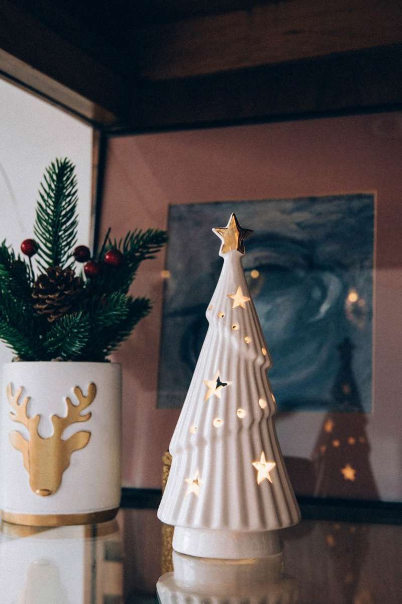 Mini árbol de Navidad de cerámica de Sfera