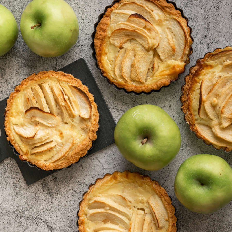 Esta receta de tartitas de manzana es fácil, barata y siempre sale bien (VÍDEO)