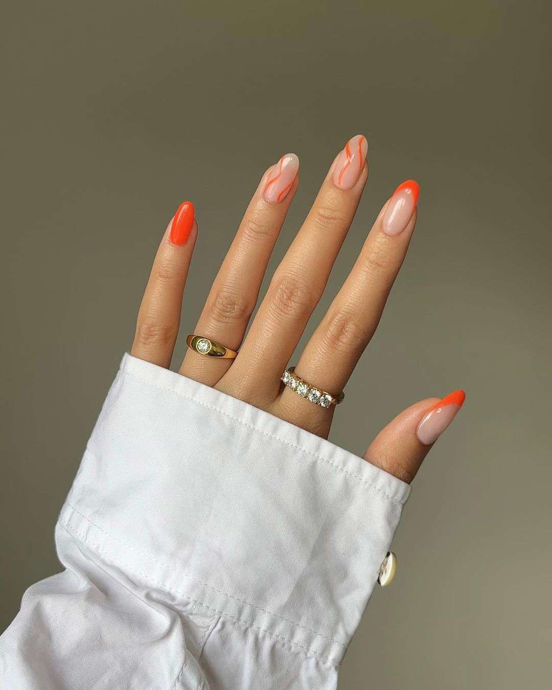 5 colores de uñas que es mejor reservar: naranja