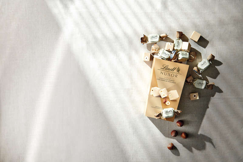 Premios CLARA 2023: Mejor Tentación, Lindt NUXOR fusión de chocolate blanco con crema de avellanas