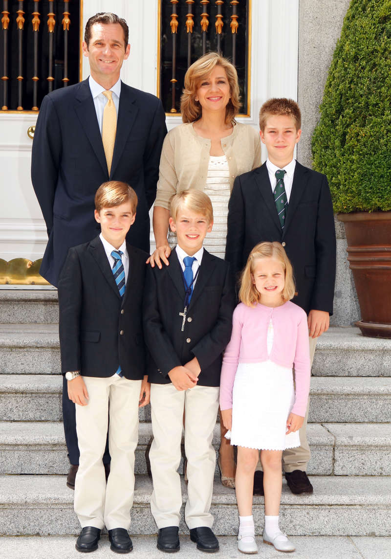 Infanta Cristina hijos