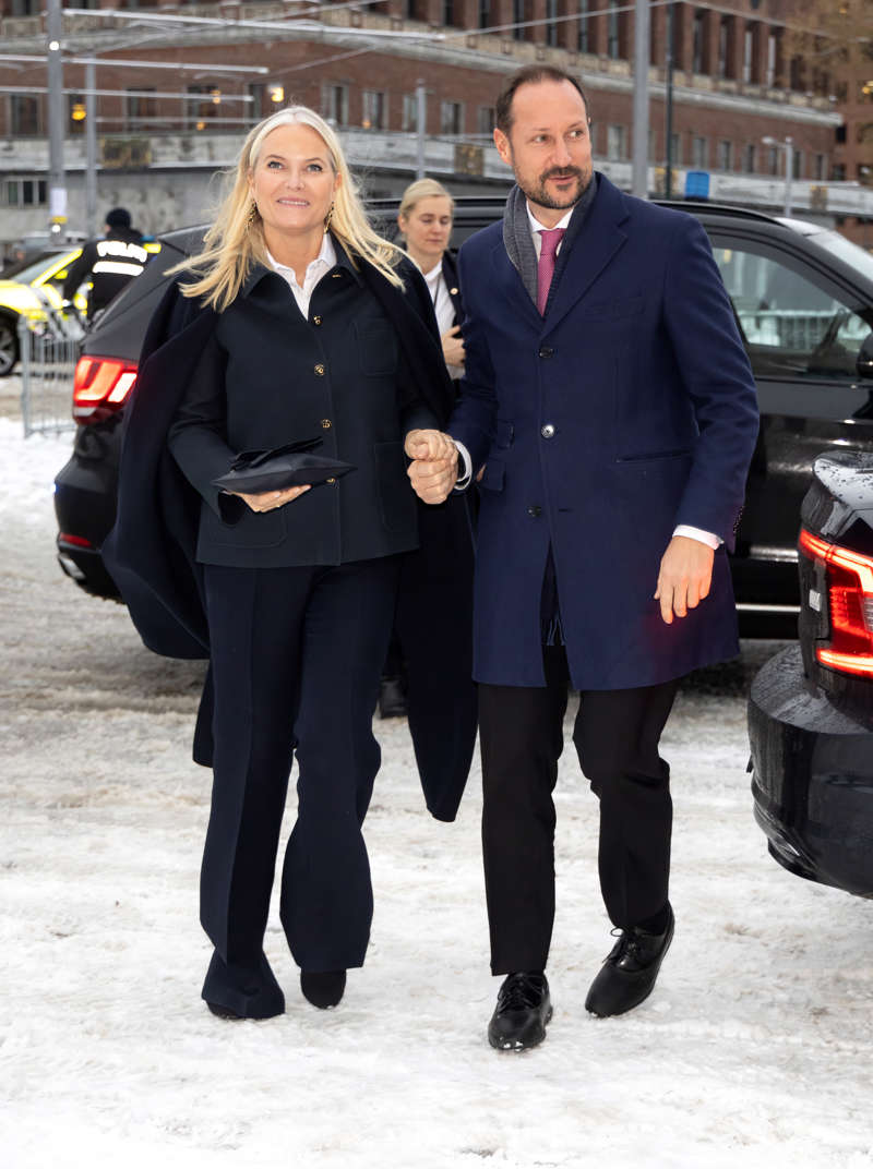 Mette-Marit y Haakon Magnus