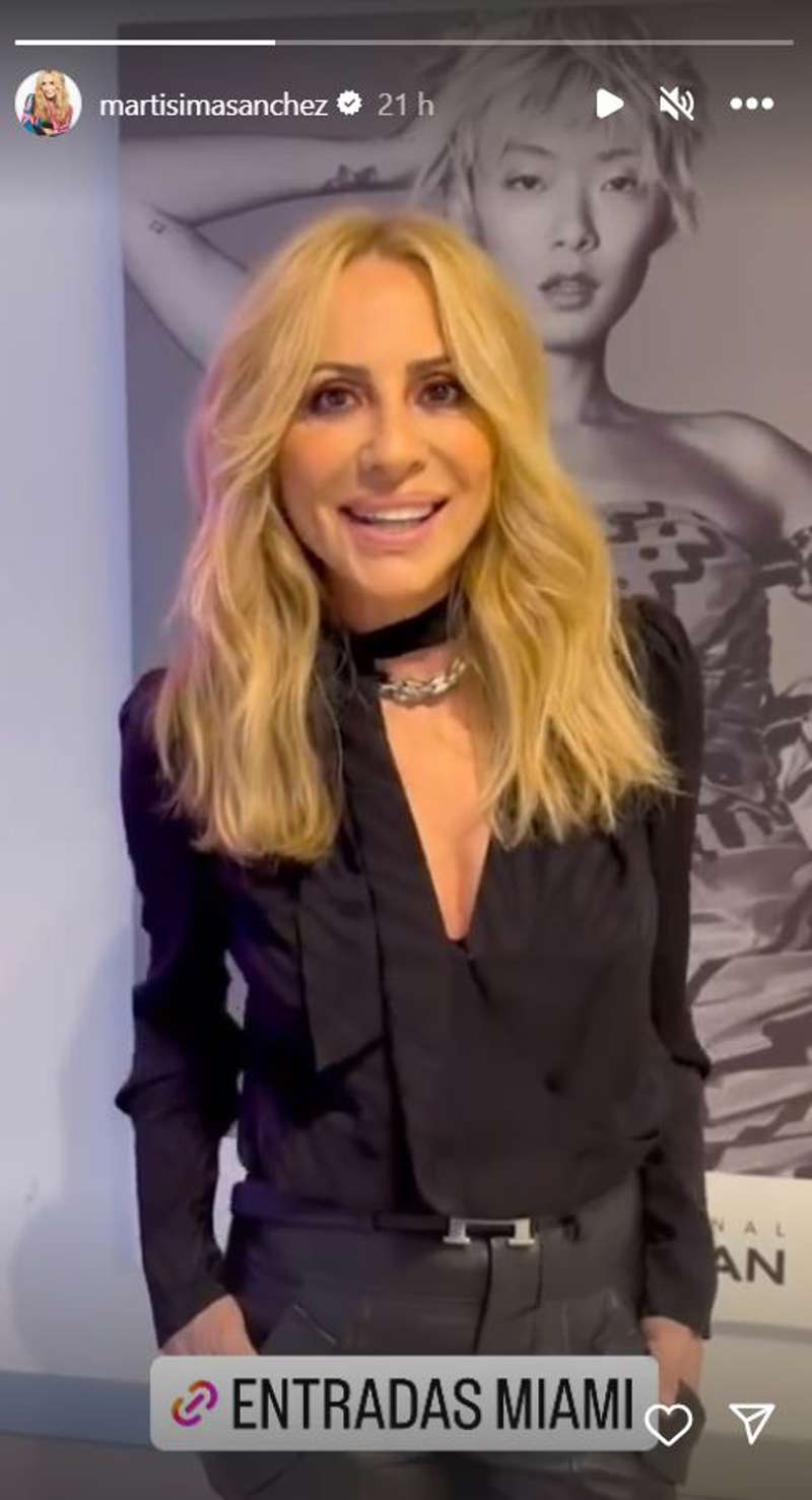 Marta Sánchez con la blusa coquette más tendencia