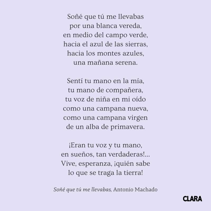Poema Machado