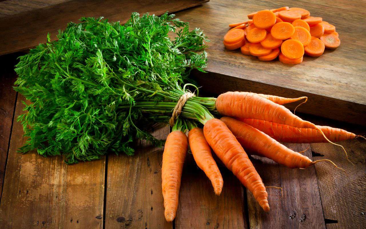 Alimentos que no engordan: zanahorias