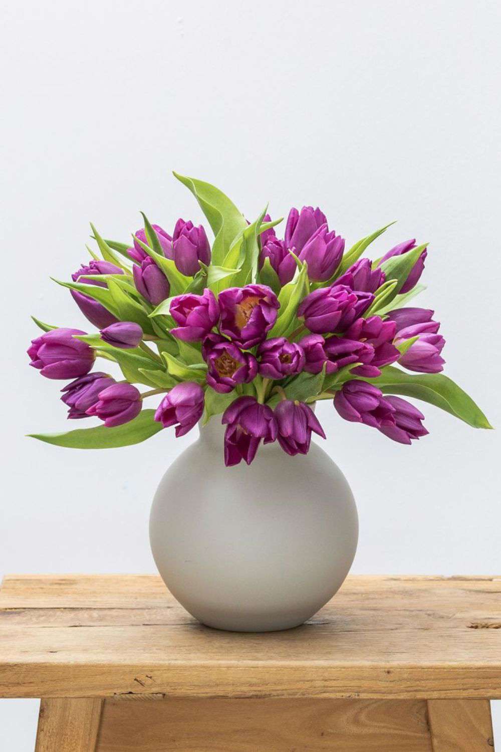 regalos para el dia de la mujer tulipanes morados