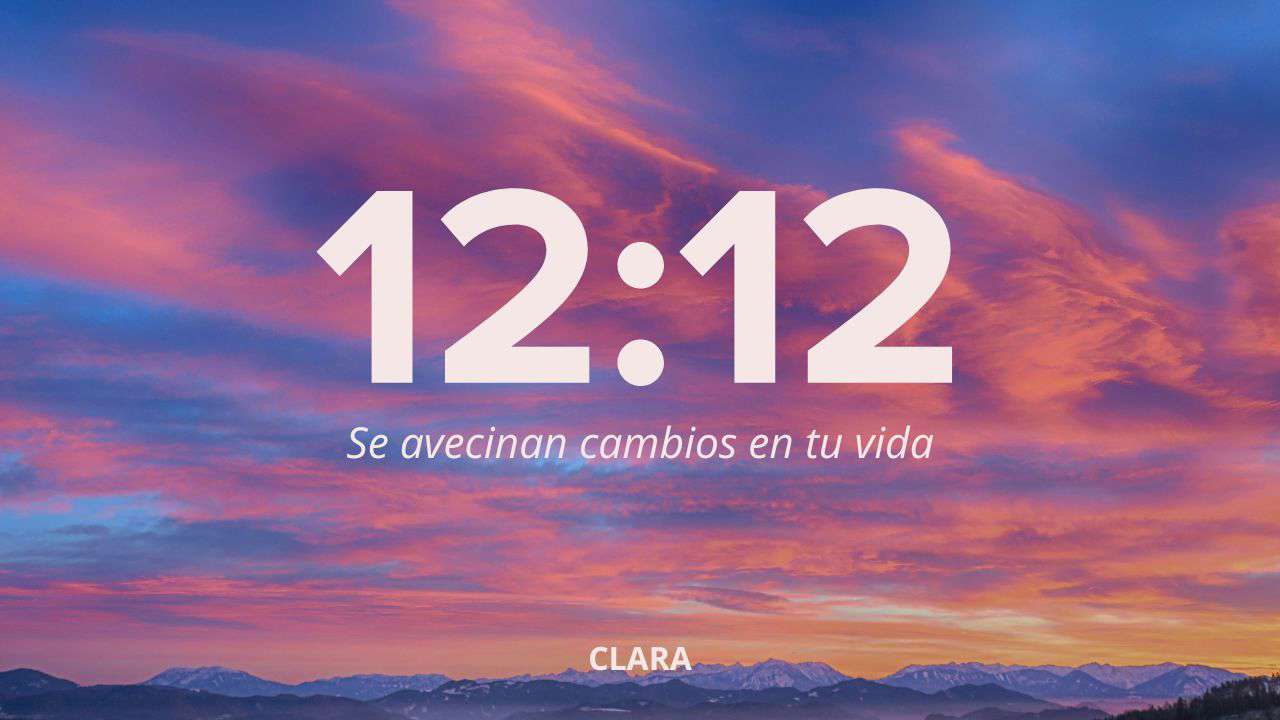 Hora espejo 12:12: ¿qué significa ver esta hora continuamente?