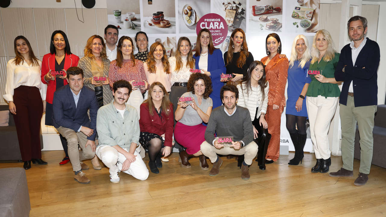 Así fue la entrega de los Premios CLARA de Alimentación y Hogar 2023 en Barcelona