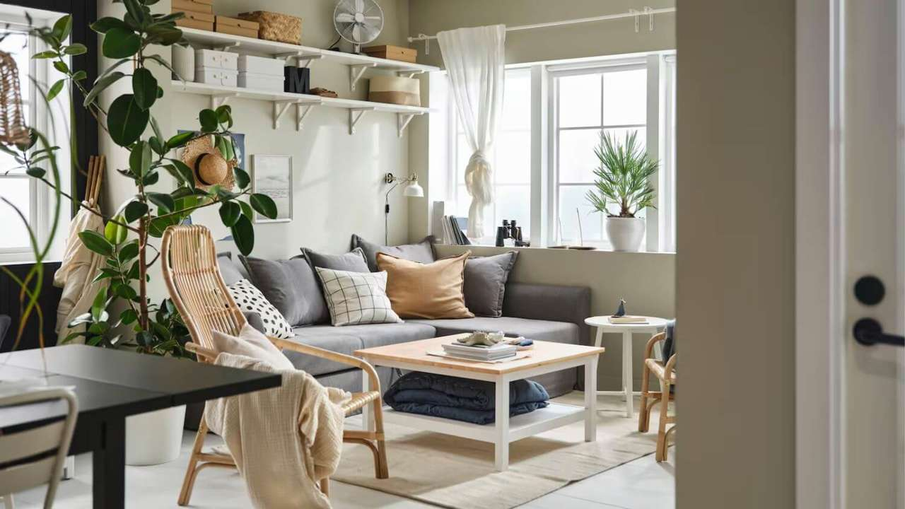 palmeras de salon de IKEA