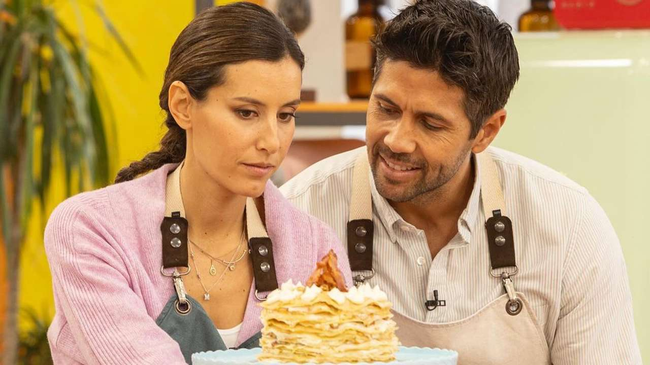 Ana Boyer y Fernando Verdasco en 'Bake Off'