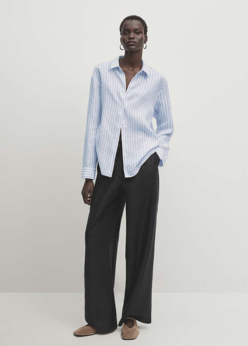 Massimo Dutti tiene los pantalones de lino perfectos 02