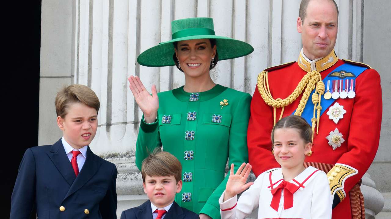 Kate Middleton y Guillermo con sus hijos