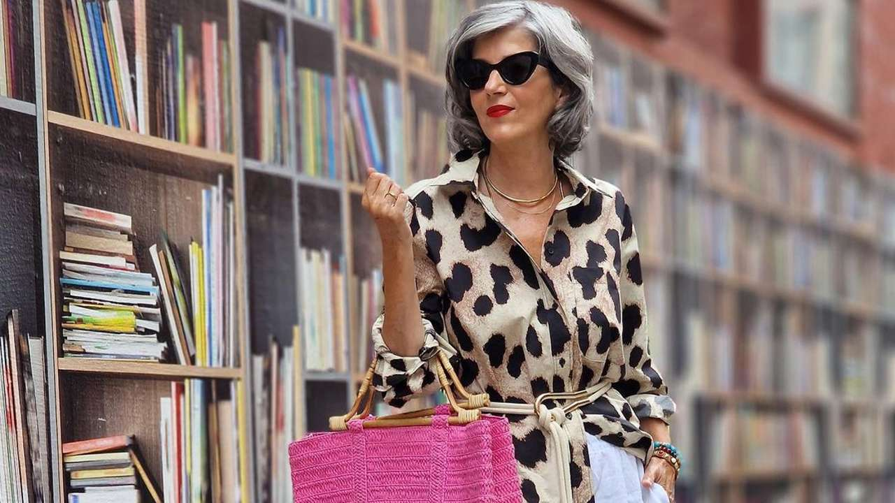 Cómo vestir elegante y sencilla a los 60 años: 