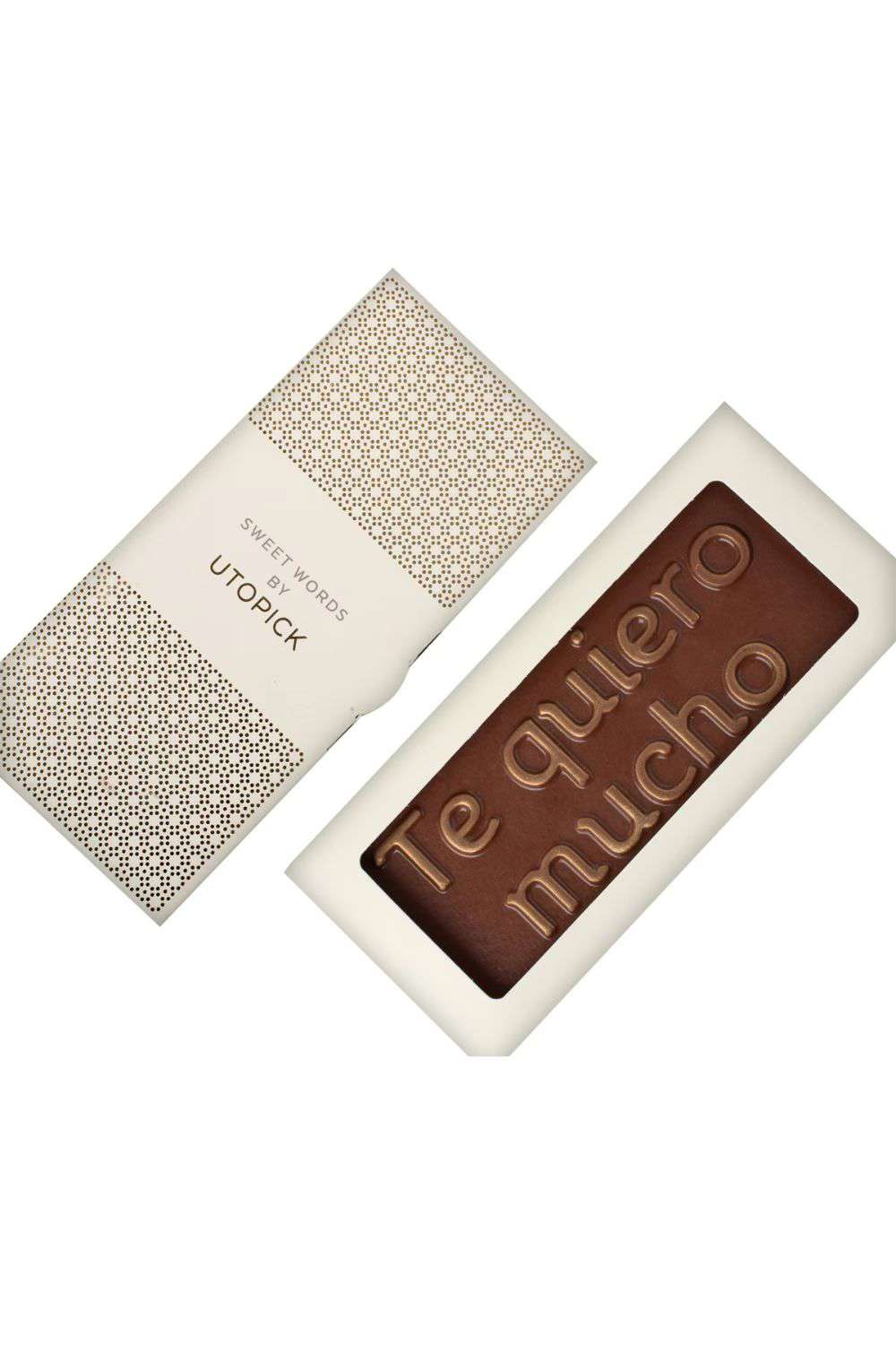 regalos asequibles para mama tableta de chocolate con mensaje