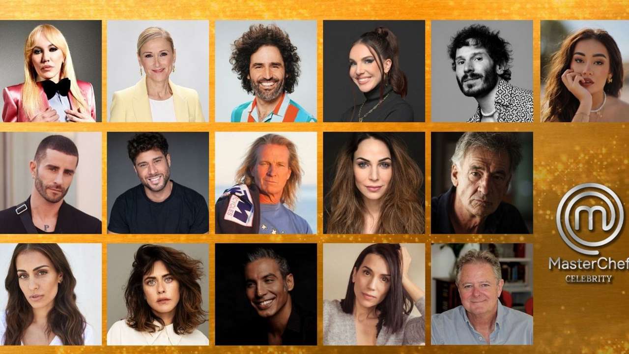 'Masterchef Celebrity 9': ¿Quiénes son los 16 famosos concursantes confirmados?