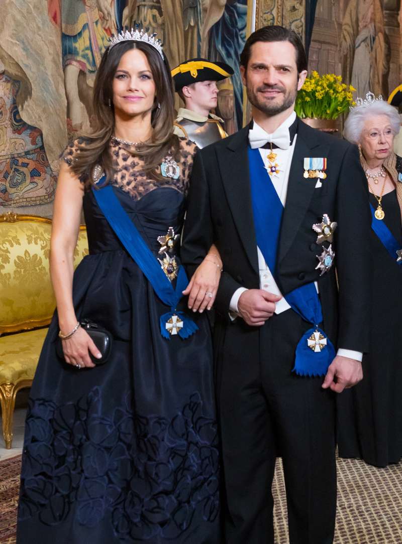 Sofía y Carlos Felipe de Suecia
