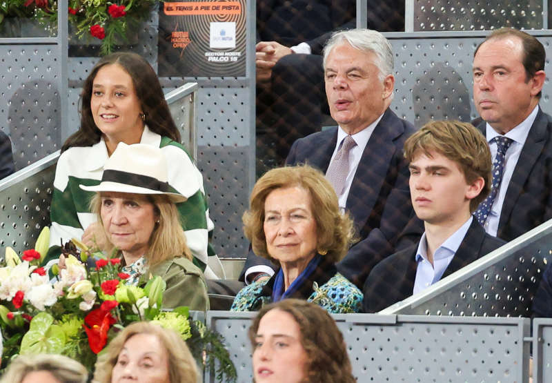 Reina Sofía en el tenis
