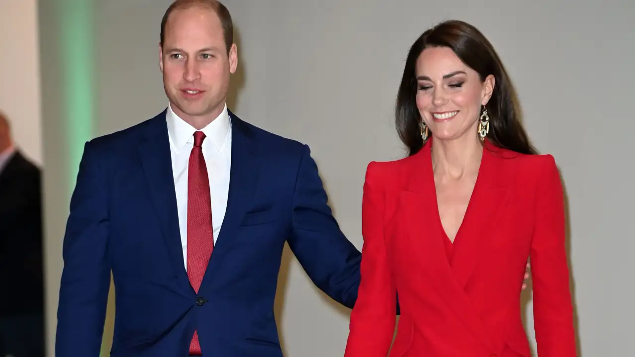 Kate Middleton junto a el principe Guillermo