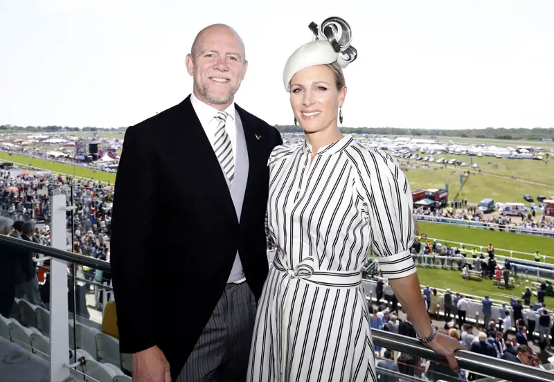 Zara Phillips y Mike Tindall