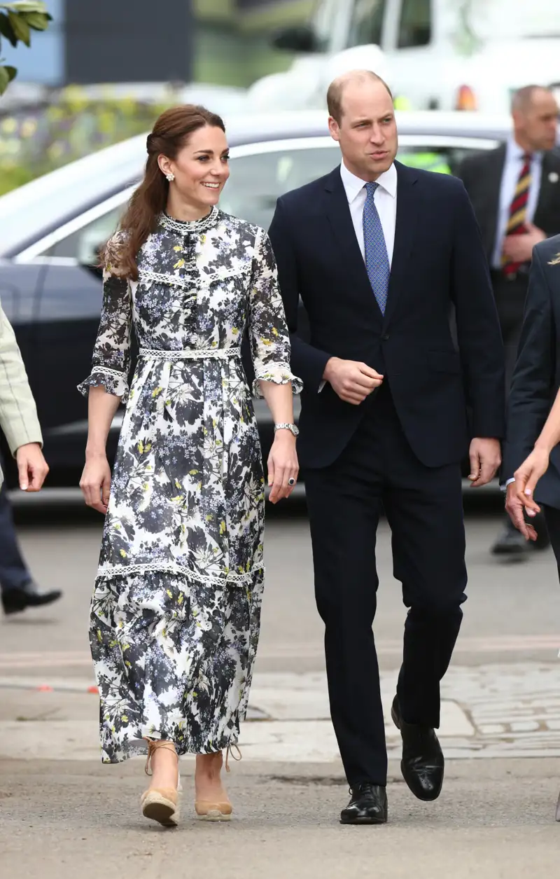 como vestir con alpargatas para una boda Kate Middleton