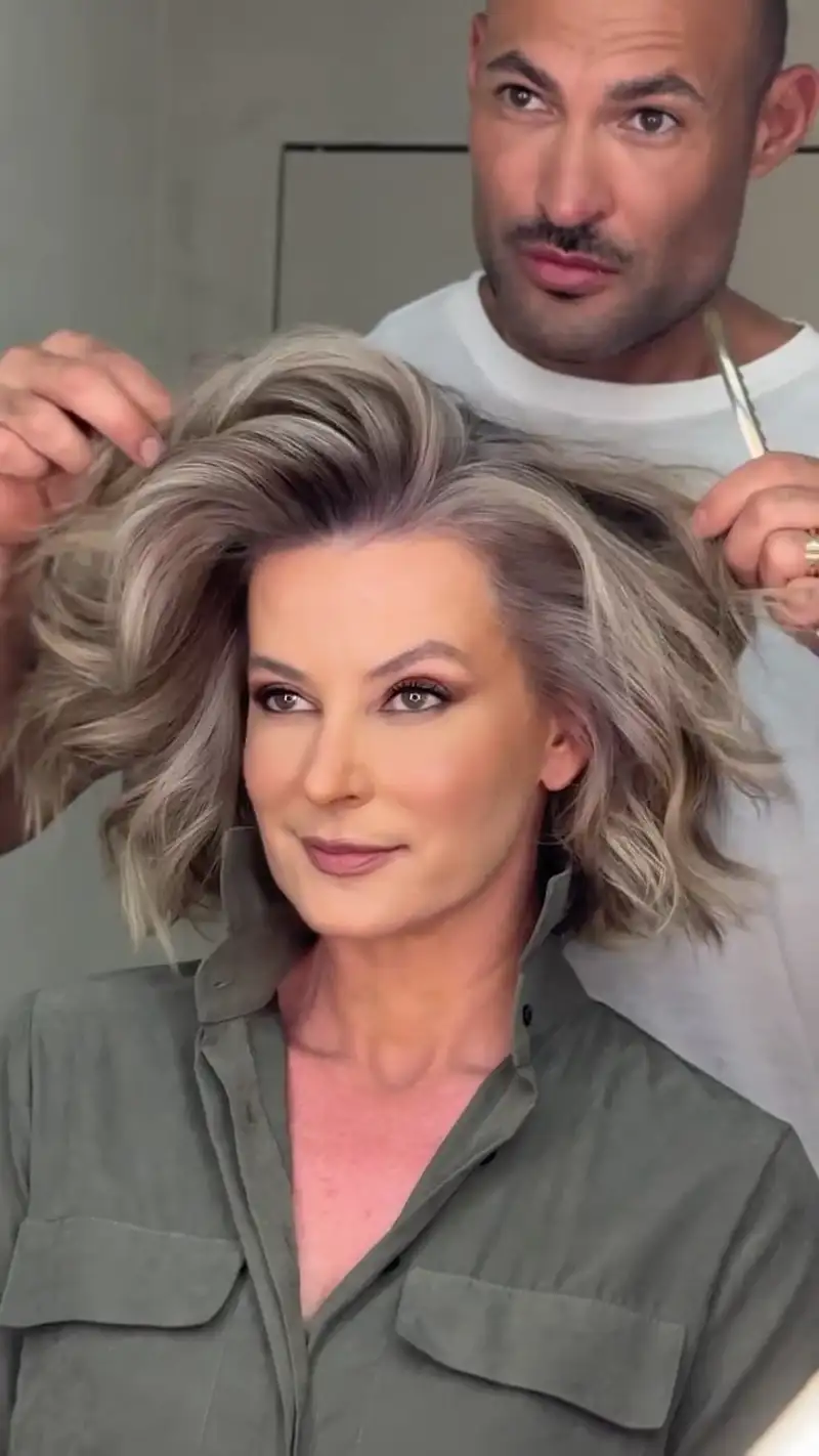 mechas para disimular canas Mechas blancas 