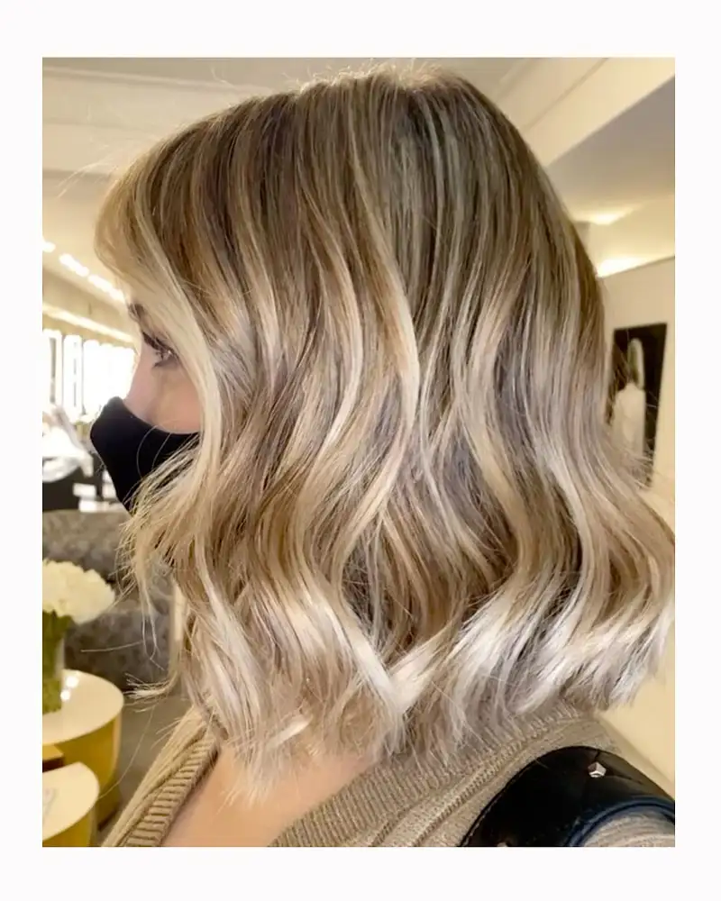 Mechas para disimular canas: 'melting bronde'