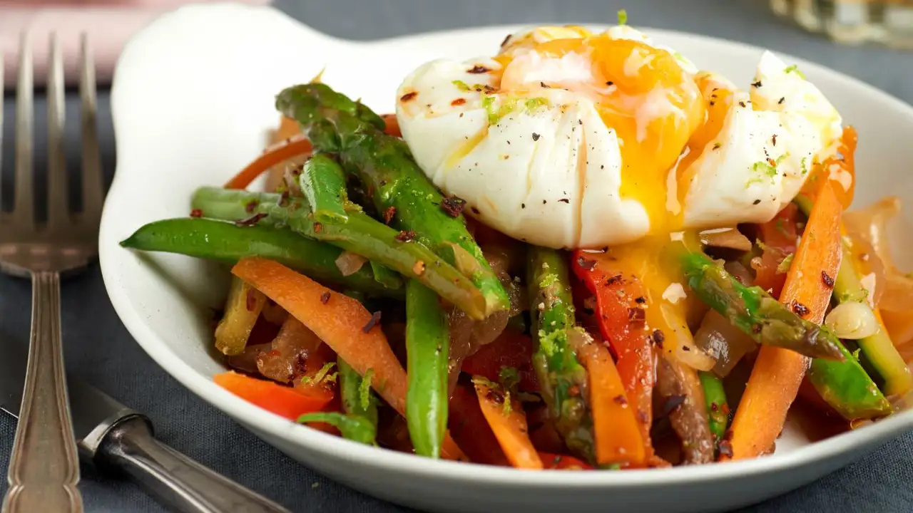 dieta para adelgazar menu semanal huevo esparragos verduras