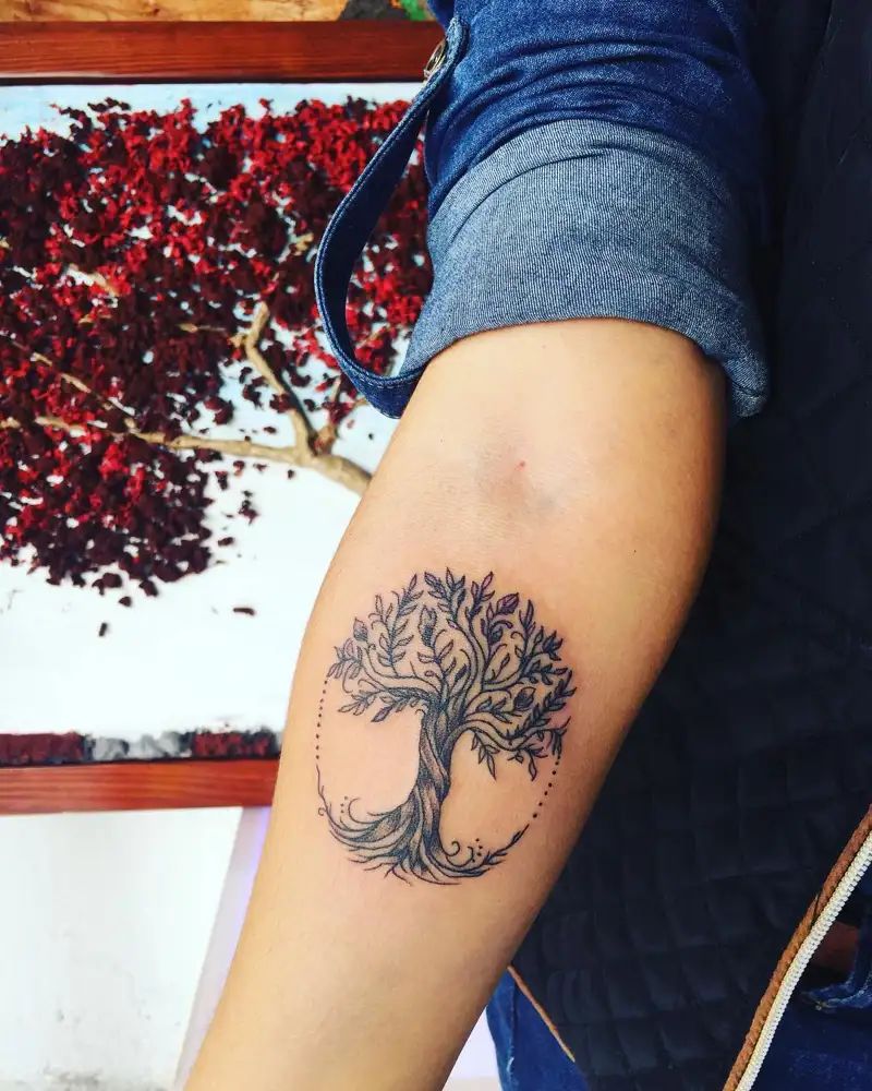 tatuaje arbol de la vida