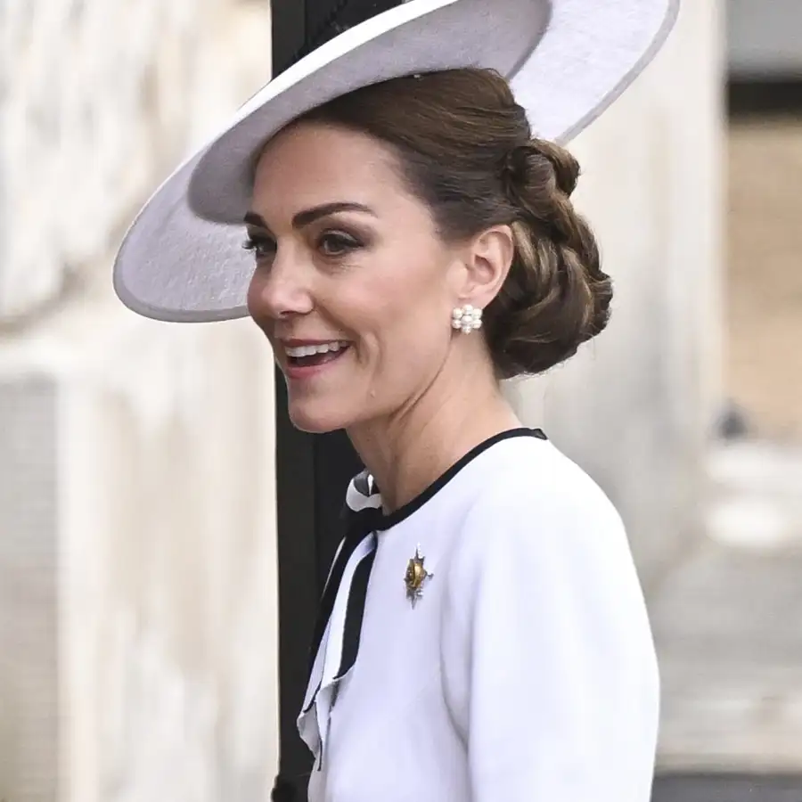 Kate Middleton vuelve a la vida pública en el Trooping the Colour: de blanco esperanza y a juego con su hija Charlotte
