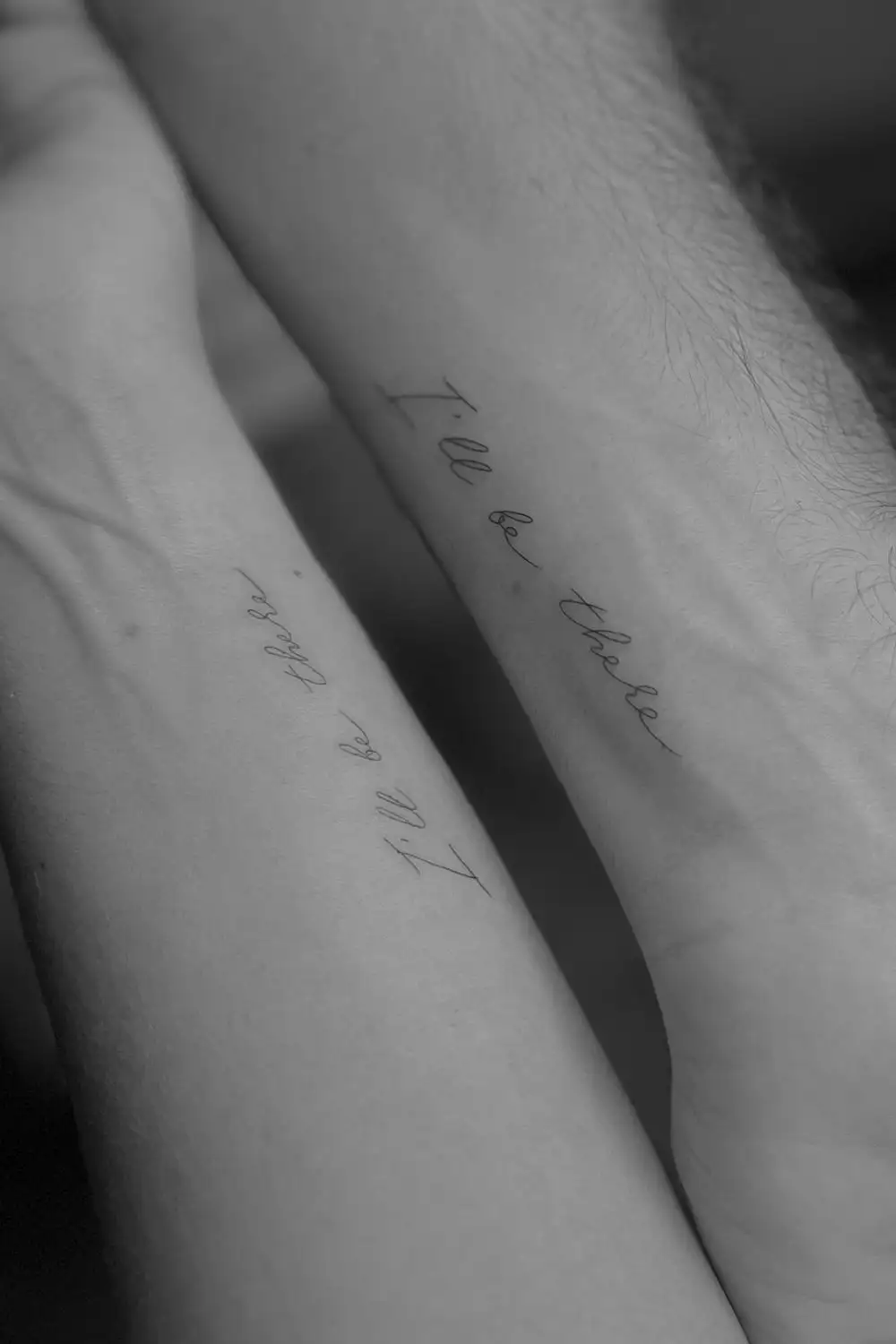 tatuajes de parejas pequeños frase mardetattoos