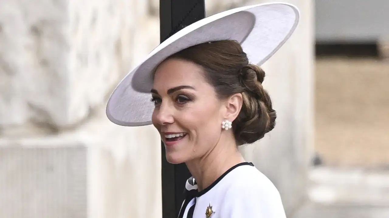 Kate Middleton trooping the colour
