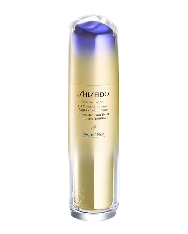 mejores serums de noche  Vital Perfection LiftDefine Radiance Night Concentrate Shiseido