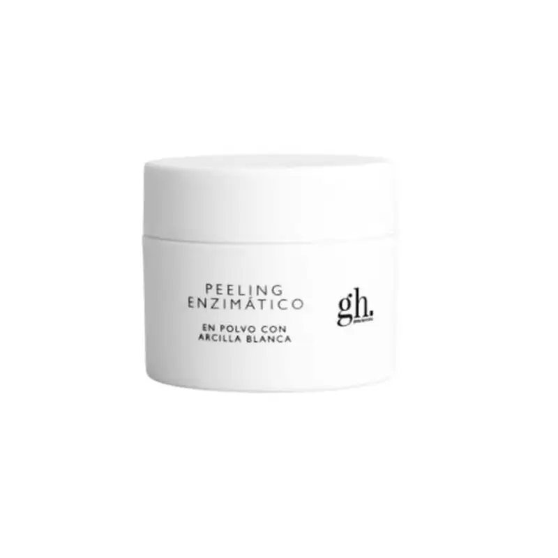 rutina de skin care  Gh Peeling Enzimático con Arcilla Blanca piel sensible